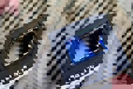 A sewer camera inspects the interior of a drain