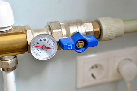 a water pressure regulator