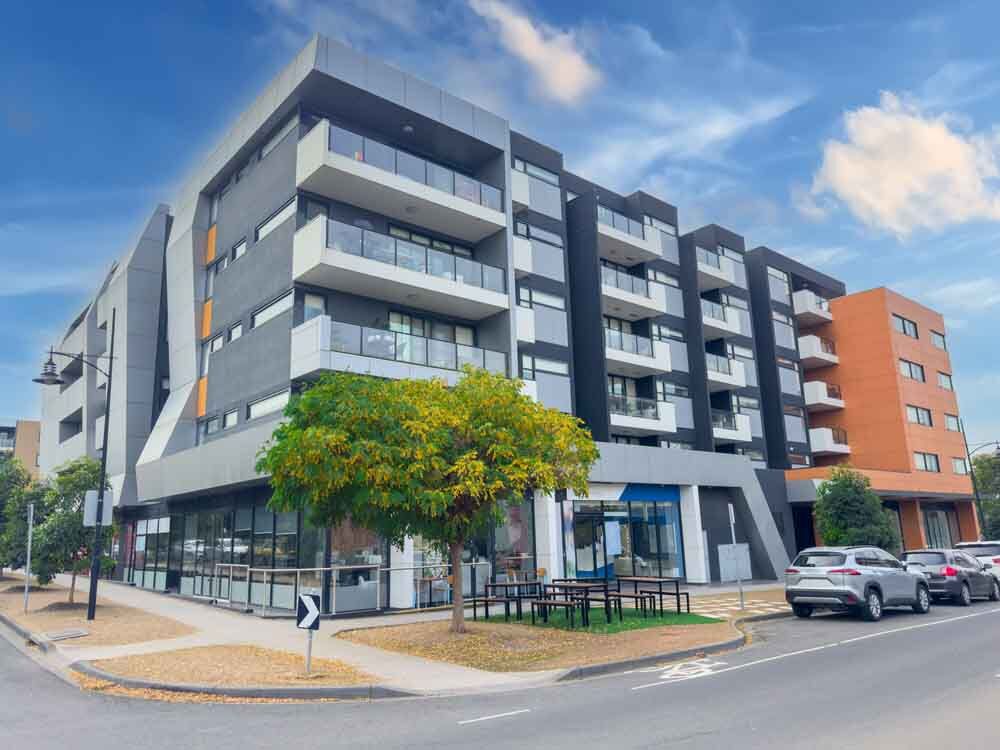 a commercial property building a commercial property building