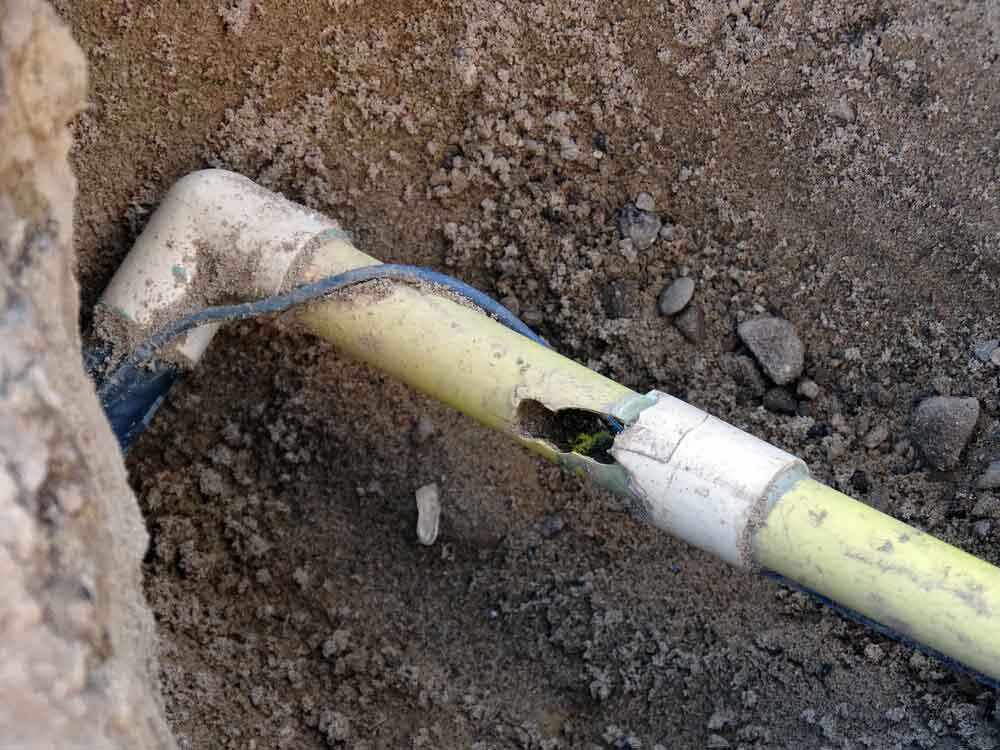 gas line leak due to broken pipe Rancho Cordova gas line leak due to broken pipe Rancho Cordova