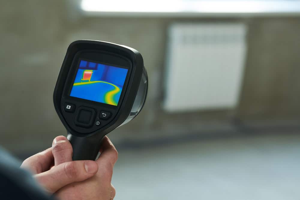 thermal imaging leak detector