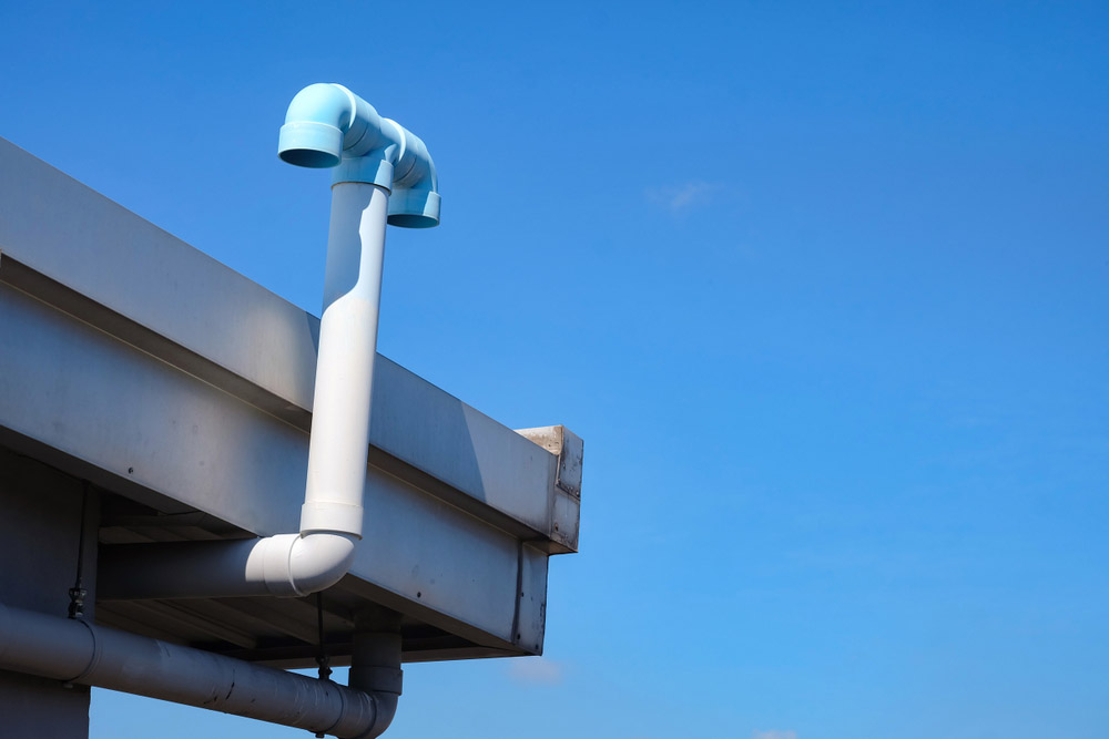 vertical or vent stack plumbing