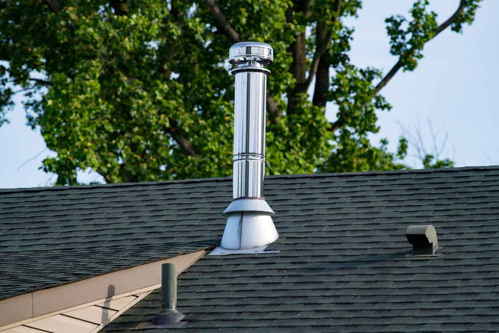 vertical pipes or vent stack systems