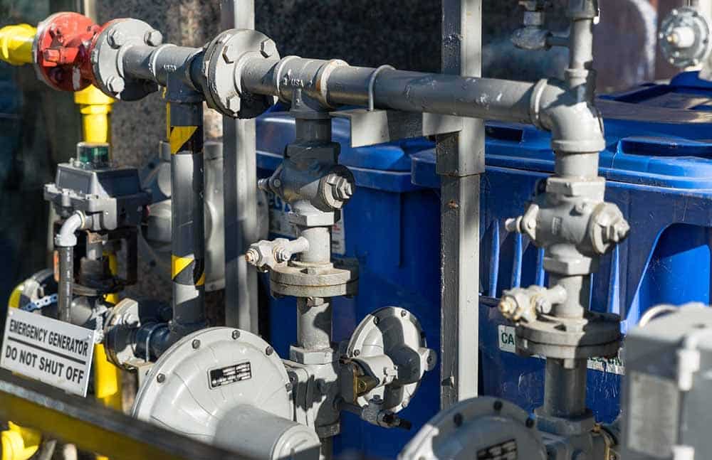 Commercial gas lines